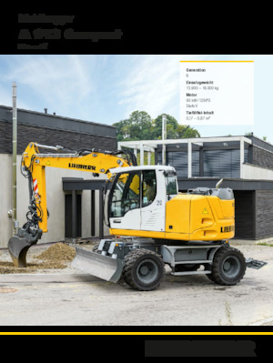 Koparki kołowe Liebherr A 913 Compact Litronic G6.0