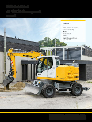 Koparki kołowe Liebherr A 913 Compact Litronic G6.0