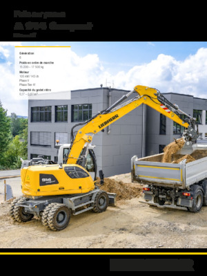 Koparki kołowe Liebherr A 914 Compact Litronic G6.0