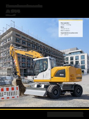 Koparki kołowe Liebherr A 914 Litronic G6.0