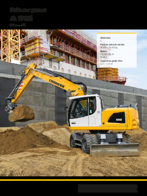 Koparki kołowe Liebherr A 916 Litronic G6.0