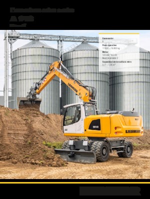 Koparki kołowe Liebherr A 918 Litronic G6.0