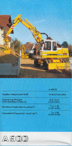 Koparki kołowe Liebherr A 942