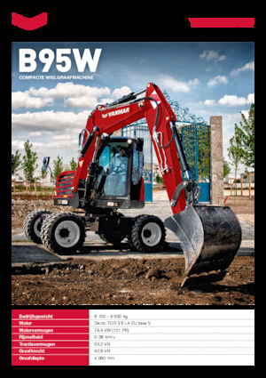 Koparki kołowe Yanmar B95W TPA 