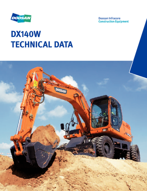 Koparki kołowe Doosan DX 140 W