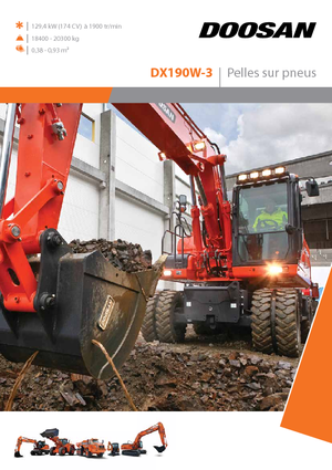 Koparki kołowe Doosan DX190W-3