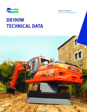 Koparki kołowe Doosan DX 190 W