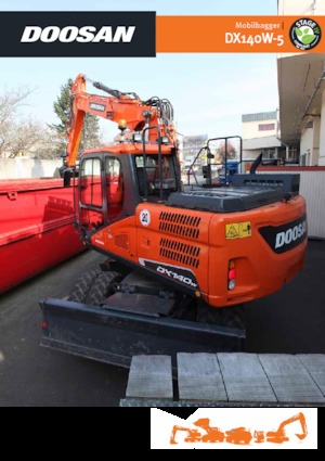 Koparki kołowe Doosan DX140W-5