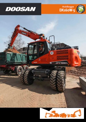 Koparki kołowe Doosan DX160W-5