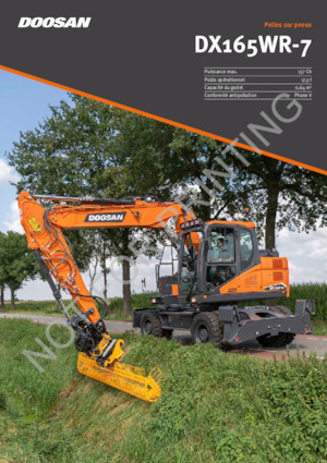 Koparki kołowe Doosan DX165WR-7