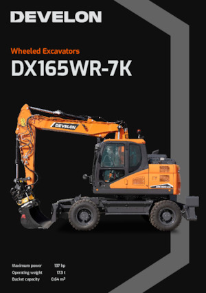 Koparki kołowe Develon DX165WR-7K
