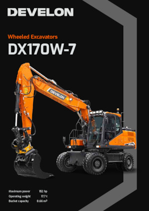 Koparki kołowe Develon DX170W-7 