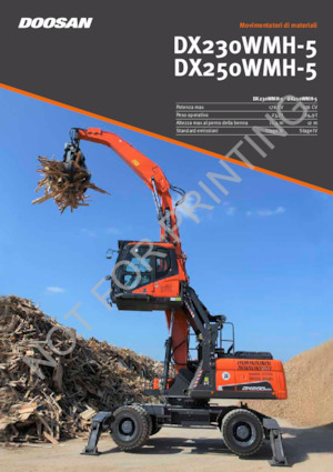 Koparki do prac przeładunkowych Doosan DX230WMH-5
