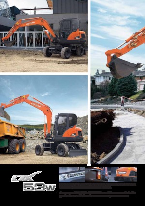 Koparki kołowe Doosan DX53W