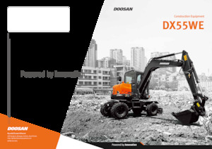 Koparki kołowe Doosan DX55WE