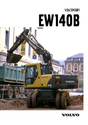 Koparki kołowe Volvo EW140B