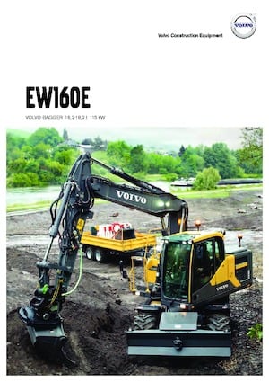 Koparki kołowe Volvo EW160E