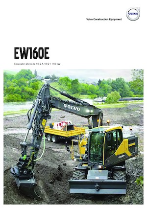 Koparki kołowe Volvo EW160E