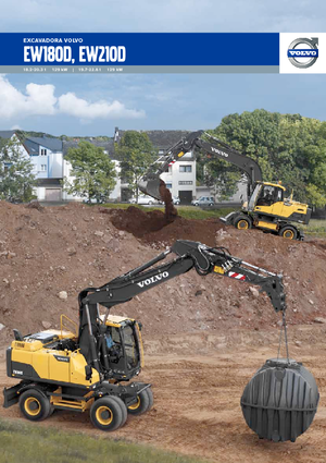 Koparki kołowe Volvo EW210D