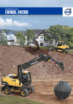 Koparki kołowe Volvo EW210D