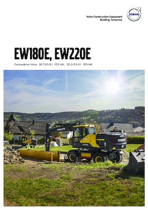 Koparki kołowe Volvo EW220E