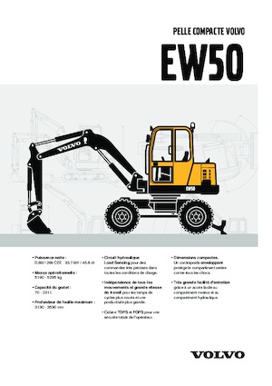 Koparki kołowe Volvo EW50V