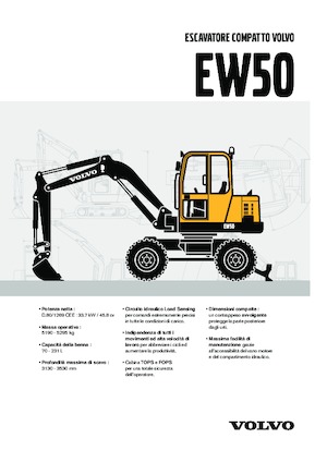Koparki kołowe Volvo EW50V