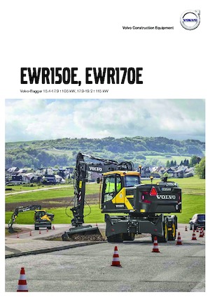 Koparki kołowe Volvo EWR170E