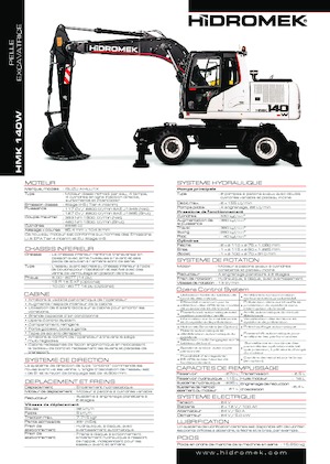 Koparki kołowe Hidromek HMK 140 W