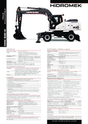 Koparki kołowe Hidromek HMK 200 W