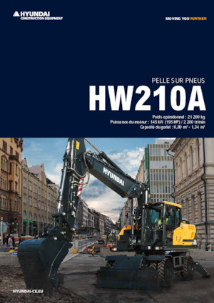 Koparki kołowe Hyundai HW210A