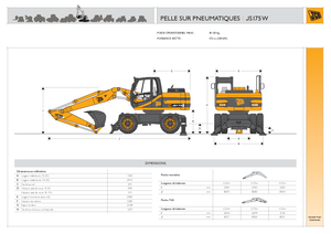 Koparki kołowe JCB JS 175 W