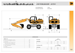 Koparki kołowe JCB JS 175 W