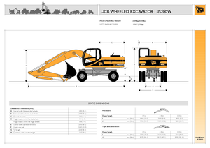 Koparki gąsienicowe JCB JS 200 W