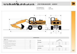 Koparki gąsienicowe JCB JS 200 W