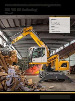 Koparki do prac przeładunkowych Liebherr LH 18 M Industry Litronic