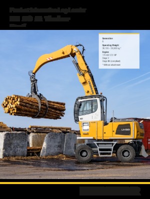 Koparki do prac przeładunkowych Liebherr LH 50 M Timber Litronic