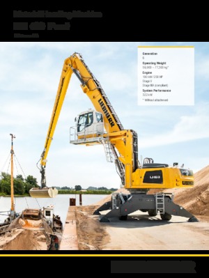 Koparki do prac przeładunkowych Liebherr LH 60 M High Rise Port Litronic