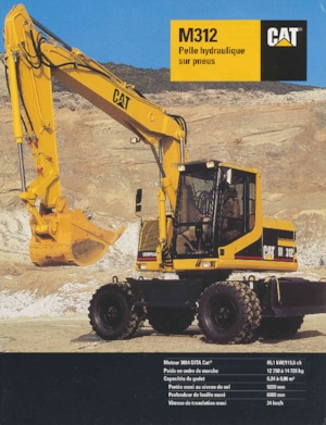 Koparki kołowe Caterpillar M312
