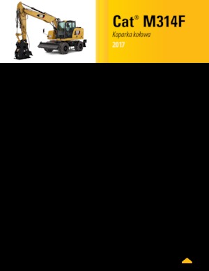 Koparki kołowe Caterpillar M314F