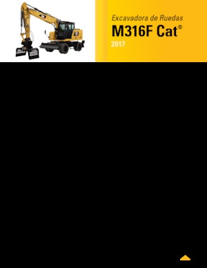 Koparki kołowe Caterpillar M316F
