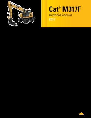 Koparki kołowe Caterpillar M317F
