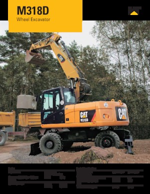 Koparki kołowe Caterpillar M318D
