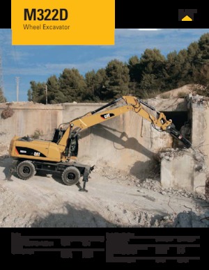 Koparki kołowe Caterpillar M322D