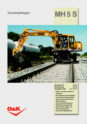 Koparki kołowe O&K MH 5 S - A4