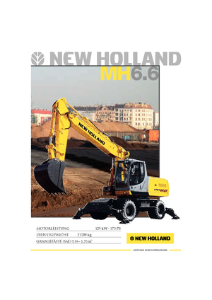 Koparki kołowe New Holland MH 6.6