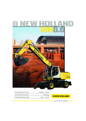 Koparki kołowe New Holland MH 8.6