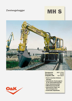 Koparki kołowe O&K MH S