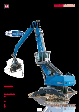 Koparki do prac przeładunkowych Terex-Fuchs MHL 350