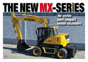 Koparki kołowe Hydrema MX 16